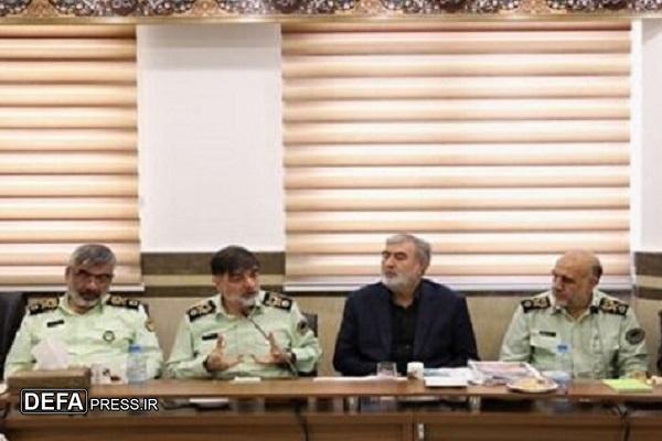 برگزاری نشست مشترک کمیسیون امنیت ملی مجلس با فرمانده فراجا در مشهد