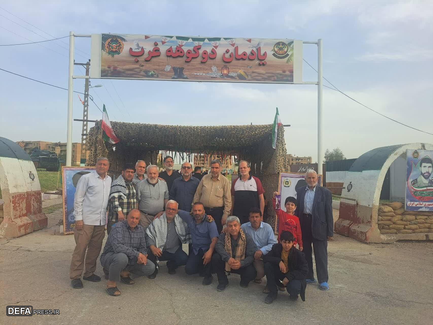 بازدید کاروان «راهیان قدس» از پادگان ابوذر