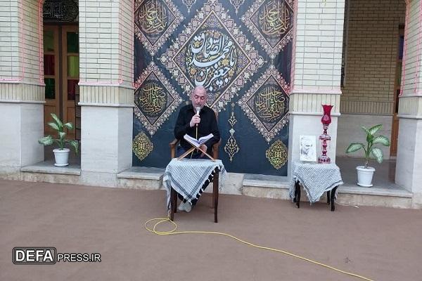 برگزاری مراسم عزاداری شهادت امام جعفر صادق (ع) در موزه دفاع مقدس و مقاومت مازندران+ تصاویر