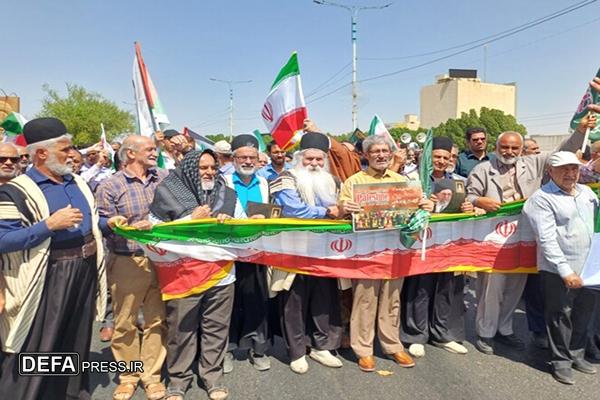 راهپیمایی ضد صهیونیستی «جمعه‌های خشم» در اهواز برگزار شد