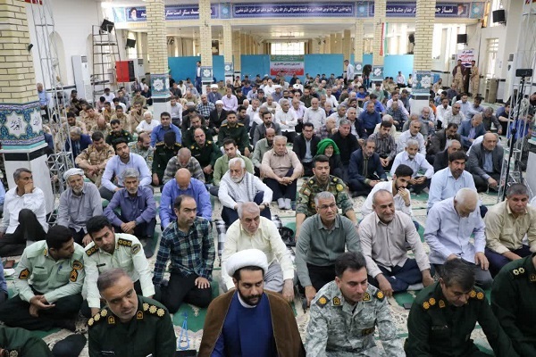 تصاویر/ آیین عبادی سیاسی نماز جمعه در شهرستان دهلران