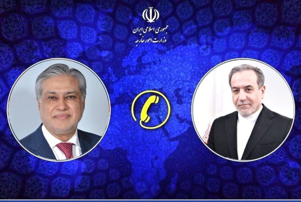 تماس تلفنی وزیر خارجه پاکستان با عراقچی