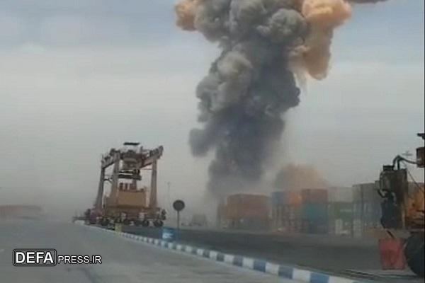 علت اصلی انفجار در بندر شهید رجایی مشخص شد