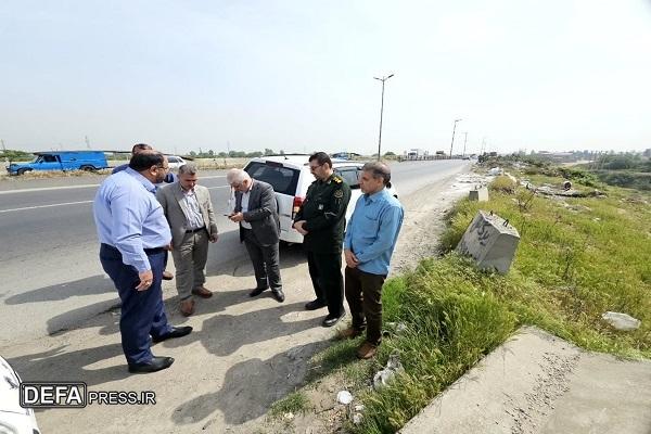 بازسازی مسیرهای منتهی به موزه دفاع مقدس و مقاومت استان مازندران بررسی شد+ تصاویر
