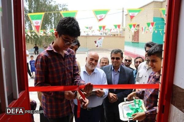 مدرسه خیرساز در دشتی افتتاح شد