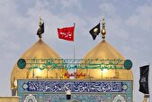 اهتزاز پرچم عقیله بنی‌هاشم (س) در حرم‌های اهل بیت (ع)+ عکس و تصاویر