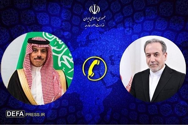 گفت‌وگوی تلفنی وزرای امور خارجه ایران و عربستان سعودی
