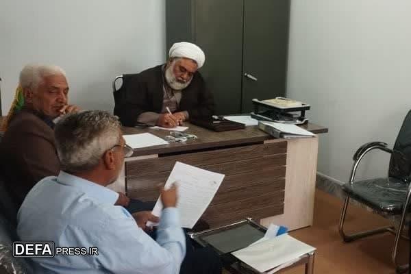 برگزاری نشست انجمن راویان دفاع مقدس شهرستان تایباد