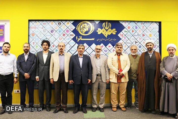 بازدید ضرغامی از ساترا با حضور رئیس سابق و جدید این سازمان