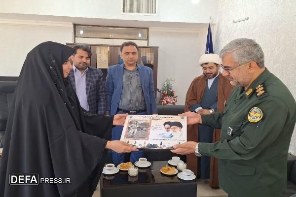 برگزاری نشست هم اندیشی سرهنگ خواست خدایی و مدیرکل ارتباطات کهگیلویه و بویراحمد