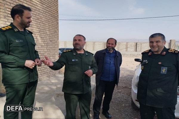 بازدید دبیر قرارگاه مرکزی جهاد سازندگی و محرومیت‌زدایی سپاه از دهکده اقتصاد مقاومتی استان سمنان