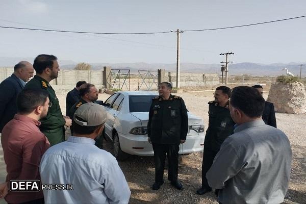 بازدید دبیر قرارگاه مرکزی جهاد سازندگی و محرومیت‌زدایی سپاه از دهکده اقتصاد مقاومتی استان سمنان