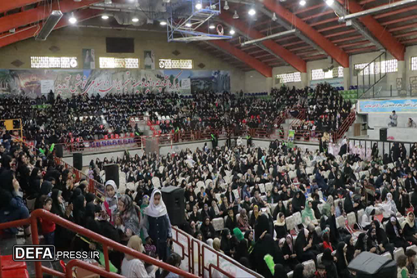 حضور ۲ هزار دختر کرمانشاهی در جشن میلاد حضرت معصومه (س)