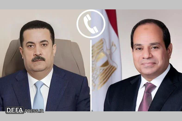 تاکید السودانی و السیسی بر لزوم توقف تجاوزات علیه غزه