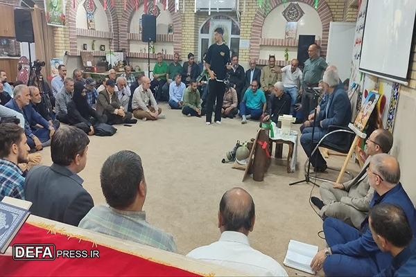 مراسم نخستین سالگرد شهادت رئیس‌جمهور شهید آیت‌الله رئیسی در کرج برگزار شد