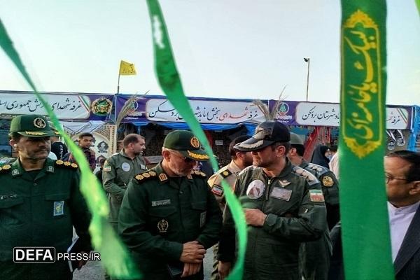حضور فرمانده پایگاه پنجم رزمی هوانیروز مشهد در کنگره ملی شهید مدرس و ۱۲۲۲ شهید منطقه ترشیز کهن+ تصاویر
