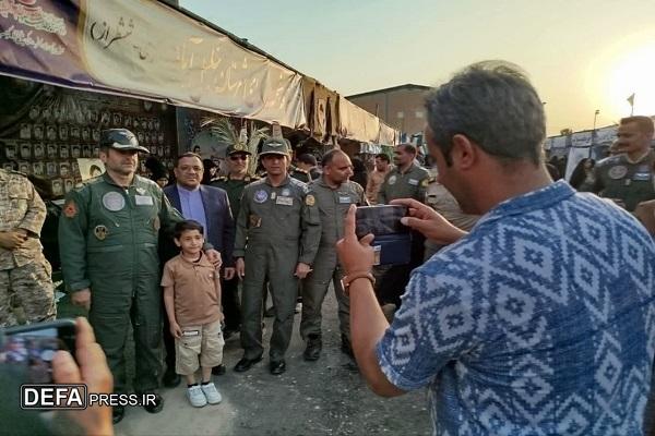 حضور فرمانده پایگاه پنجم رزمی هوانیروز مشهد در کنگره ملی شهید مدرس و ۱۲۲۲ شهید منطقه ترشیز کهن+ تصاویر