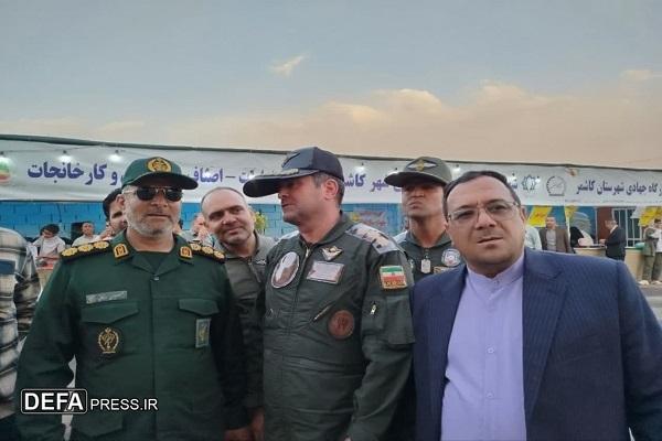 حضور فرمانده پایگاه پنجم رزمی هوانیروز مشهد در کنگره ملی شهید مدرس و ۱۲۲۲ شهید منطقه ترشیز کهن+ تصاویر
