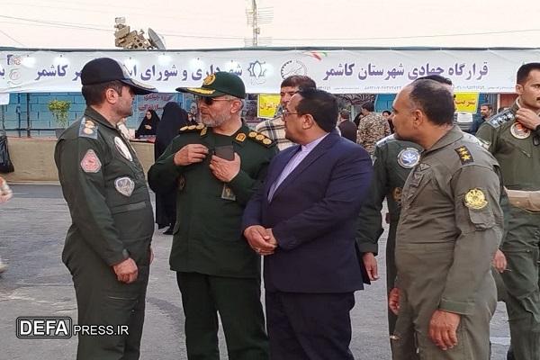 حضور فرمانده پایگاه پنجم رزمی هوانیروز مشهد در کنگره ملی شهید مدرس و ۱۲۲۲ شهید منطقه ترشیز کهن+ تصاویر