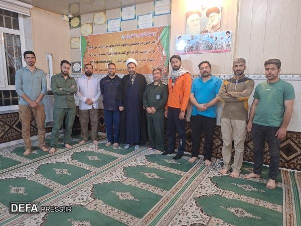 حضور روحانیون کوهنورد تیپ ۸۳ امام جعفر صادق (ع) در محل سانحه بالگرد شهدای خدمت + تصاویر