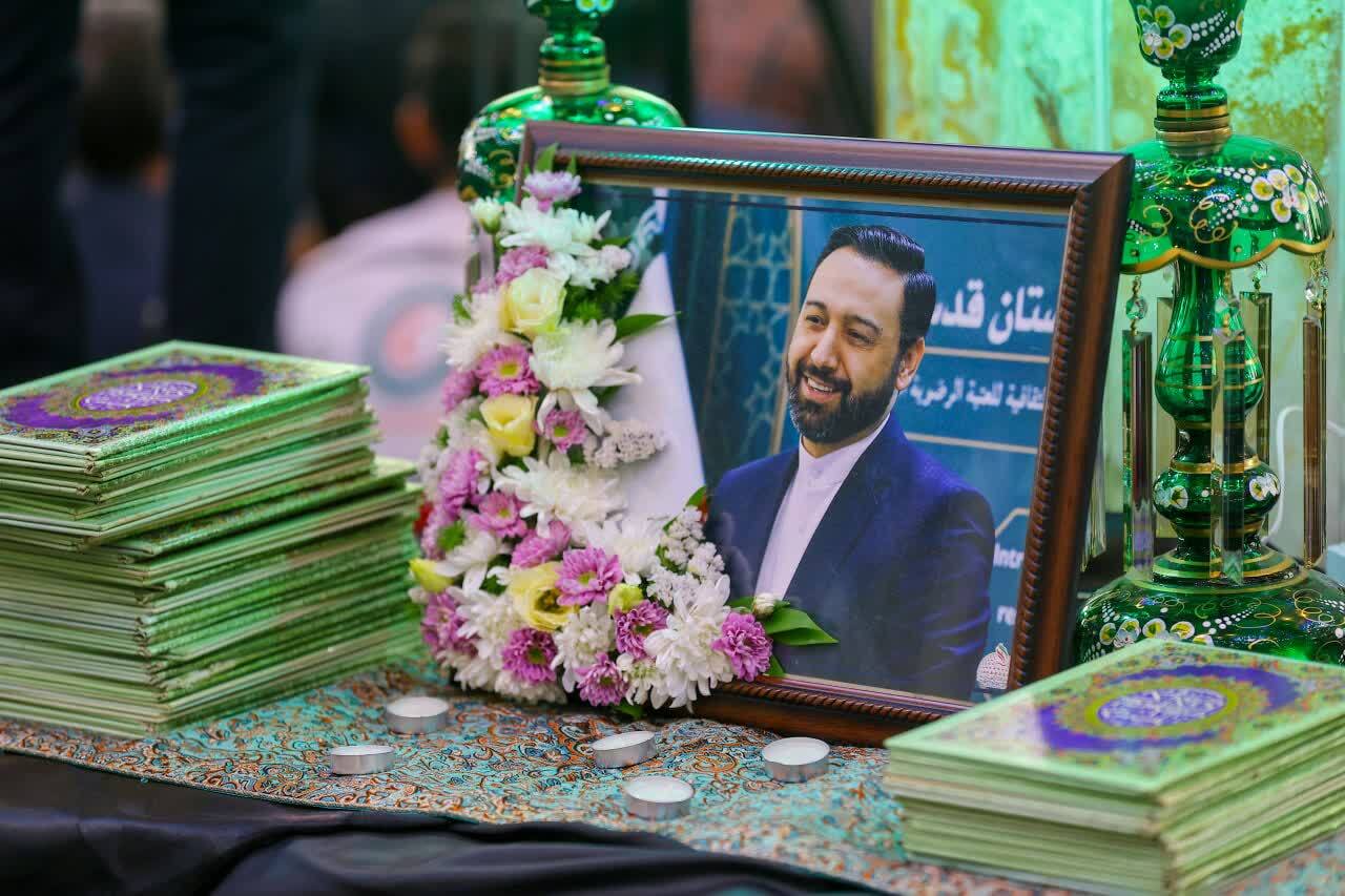 تصاویر/ برگزاری مراسم اولین سالگرد شهادت شهید رحمتی در مراغه
