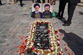 رونمایی از یادمان شهید سیدمهدی موسوی در فریدونشهر+ تصاویر