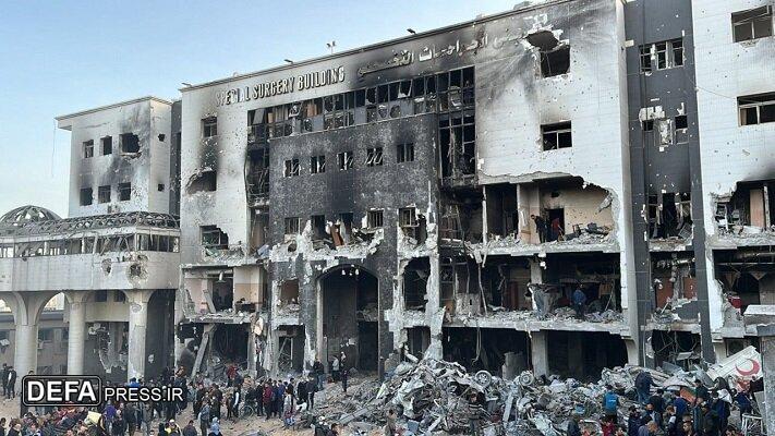 «بیمارستان شفا» نوار غزه با ۲۰ درصد از ظرفیت فعالیت می‌کند
