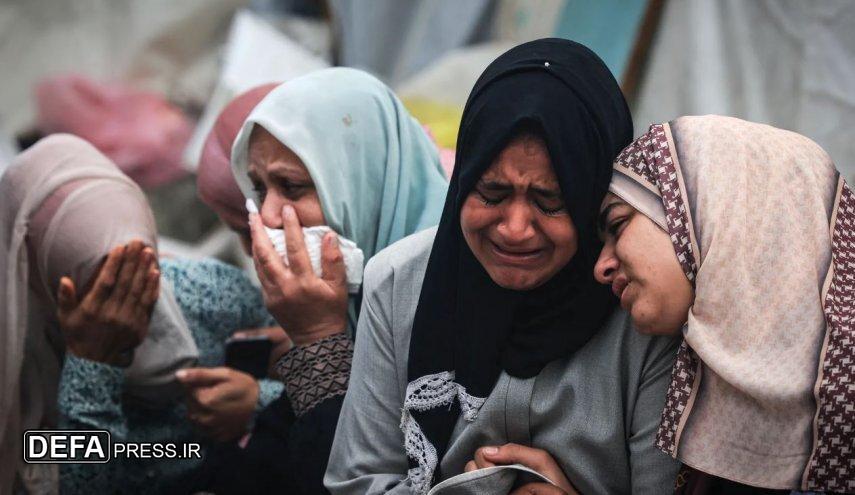 شهادت ۱۲ هزار زن توسط رژیم صهیونیستی در نوار غزه