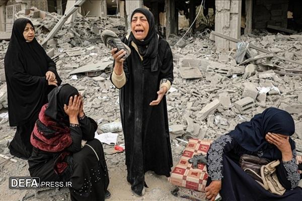 شهادت ۱۲ هزار زن توسط رژیم صهیونیستی در نوار غزه