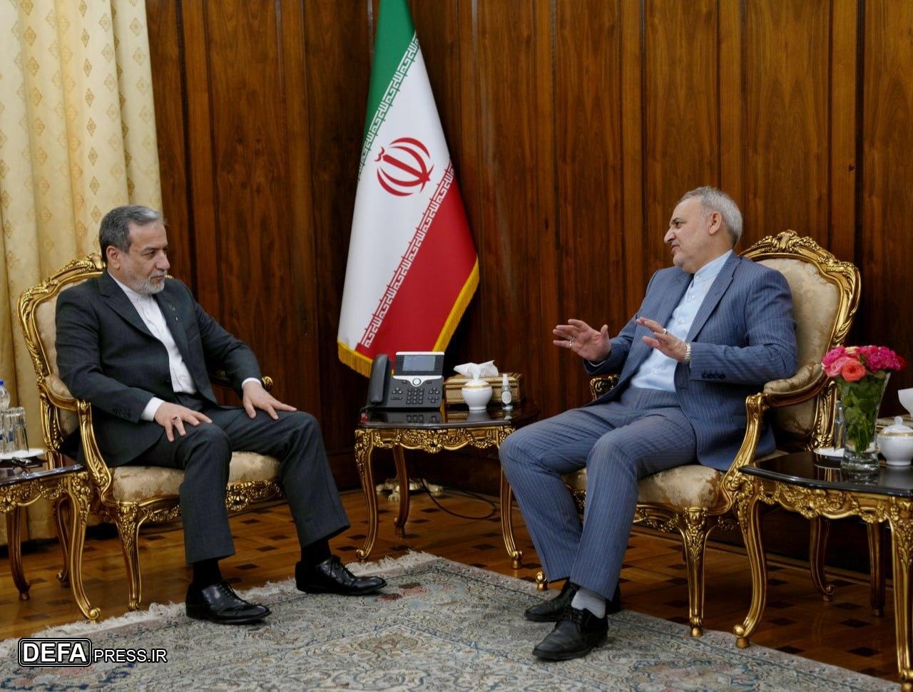 دیدار سفیر جمهوری اسلامی ایران در پاکستان با وزیر امور خارجه