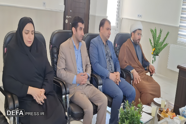 دیدار سرهنگ خواست خدایی با فرمانده جدید سپاه فتح کهگیلویه و بویراحمد