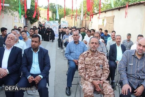 مراسم گرامیداشت شهید والامقام «رضا علی‌نژاد» در روستای سرخاب برگزار شد
