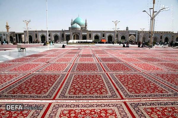 نمایشگاه عکس فرش‌های حرم رضوی برگزار می‌شود