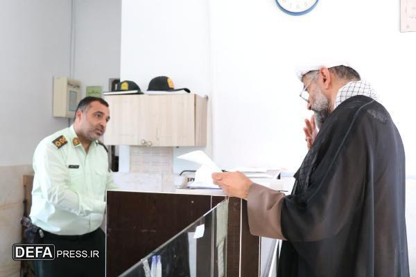 بازدید رئیس سازمان قضایی نیرو‌های مسلح استان مازندران از پاسگاه انتظامی منطقه گهرباران