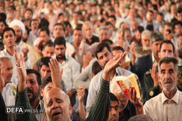 دعای عرفه در مرز خسروی برگزار می‌شود