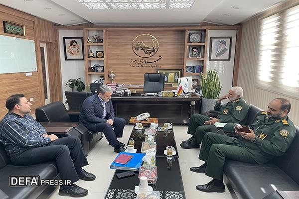 امینی: اهواز باید ویترینی از نماد‌های ارزشی و حماسی دوران دفاع مقدس باشد