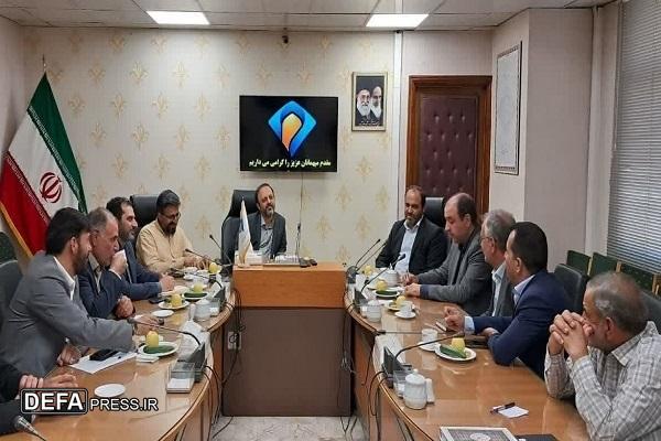 دیدار فرماندار شهرستان نیشابور با مدیرکل صدا و سیمای خراسان رضوی