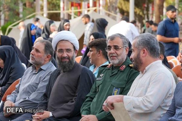 گرامیداشت حماسه آزادسازی خرمشهر در گلزار شهدای بهشت زهرا (س)