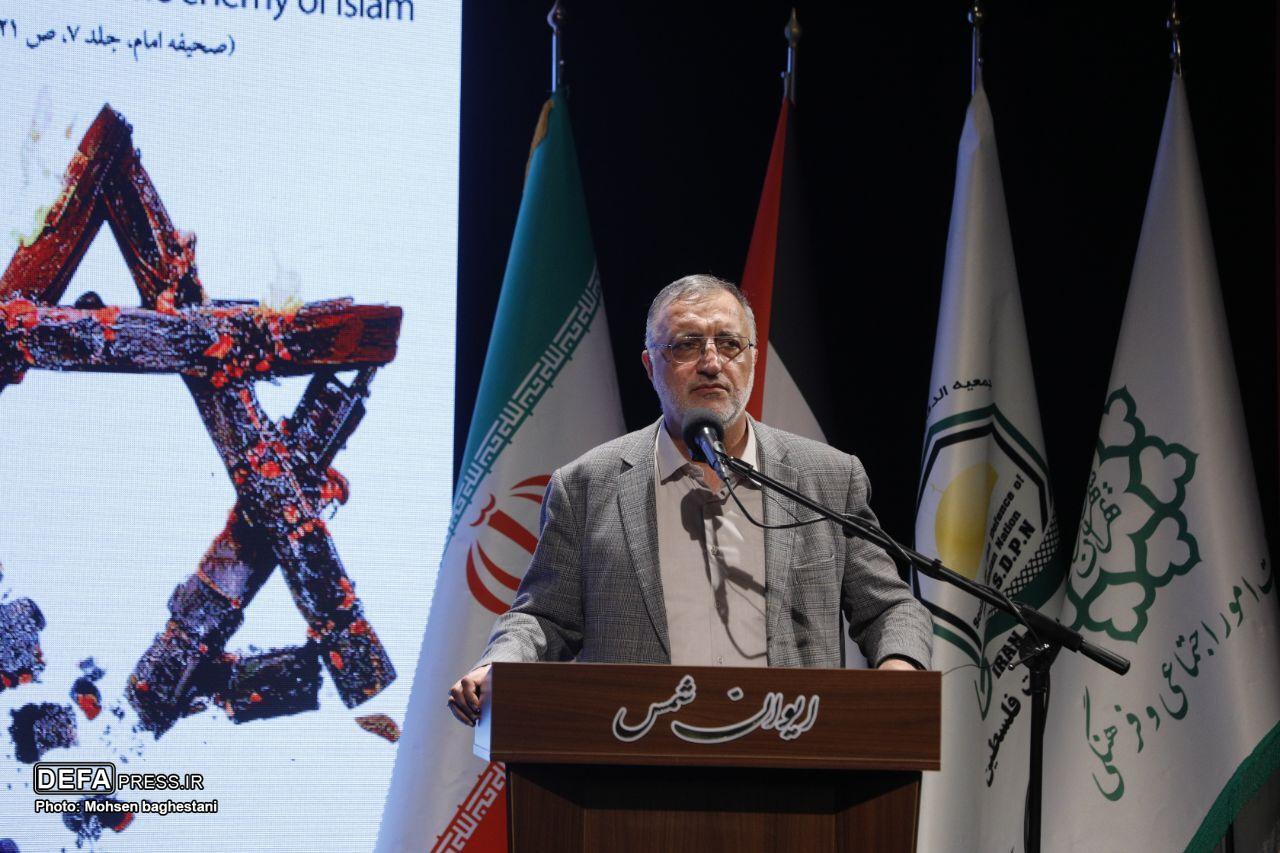 شهردار تهران: امام خمینی نگاه تمدنی به مسله فلسطین داشت