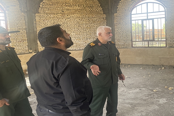 بازدید سردار مرادحاجتی از مرکز فرهنگی و موزه دفاع مقدس و مقاومت سوسنگرد