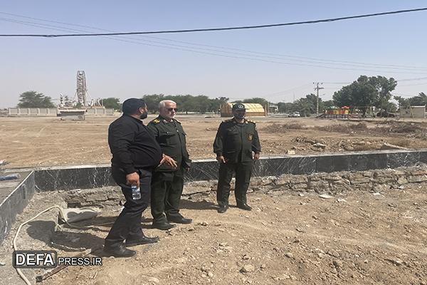 بازدید سردار مرادحاجتی از مرکز فرهنگی و موزه دفاع مقدس و مقاومت سوسنگرد