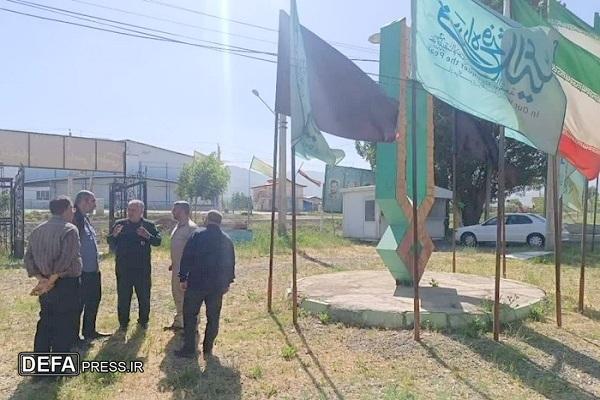 بازدید مسئول سازمان اردویی و راهیان نور سپاه کربلا از یادمان‌های شهدا آذربایجان غربی