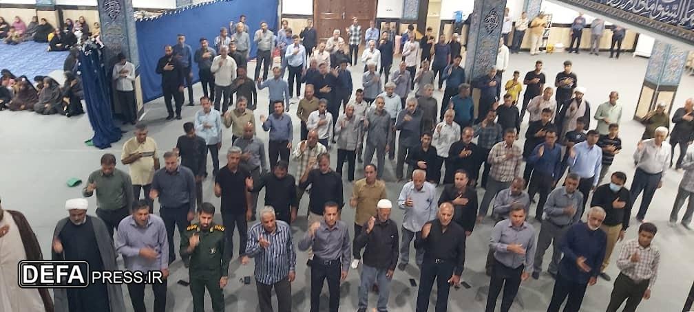 عزاداری در بخش رودخانه؛ موج‌های اشک در کنار سینه‌زنی‌ها
