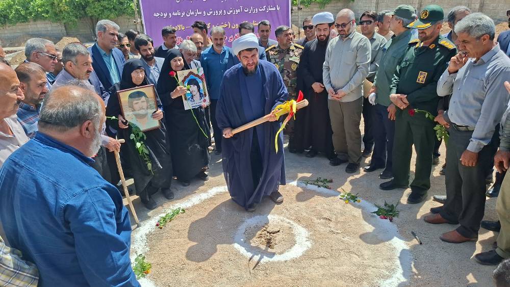 ساخت ۱۲ مدرسه در شهرستان کازرون آغاز شد