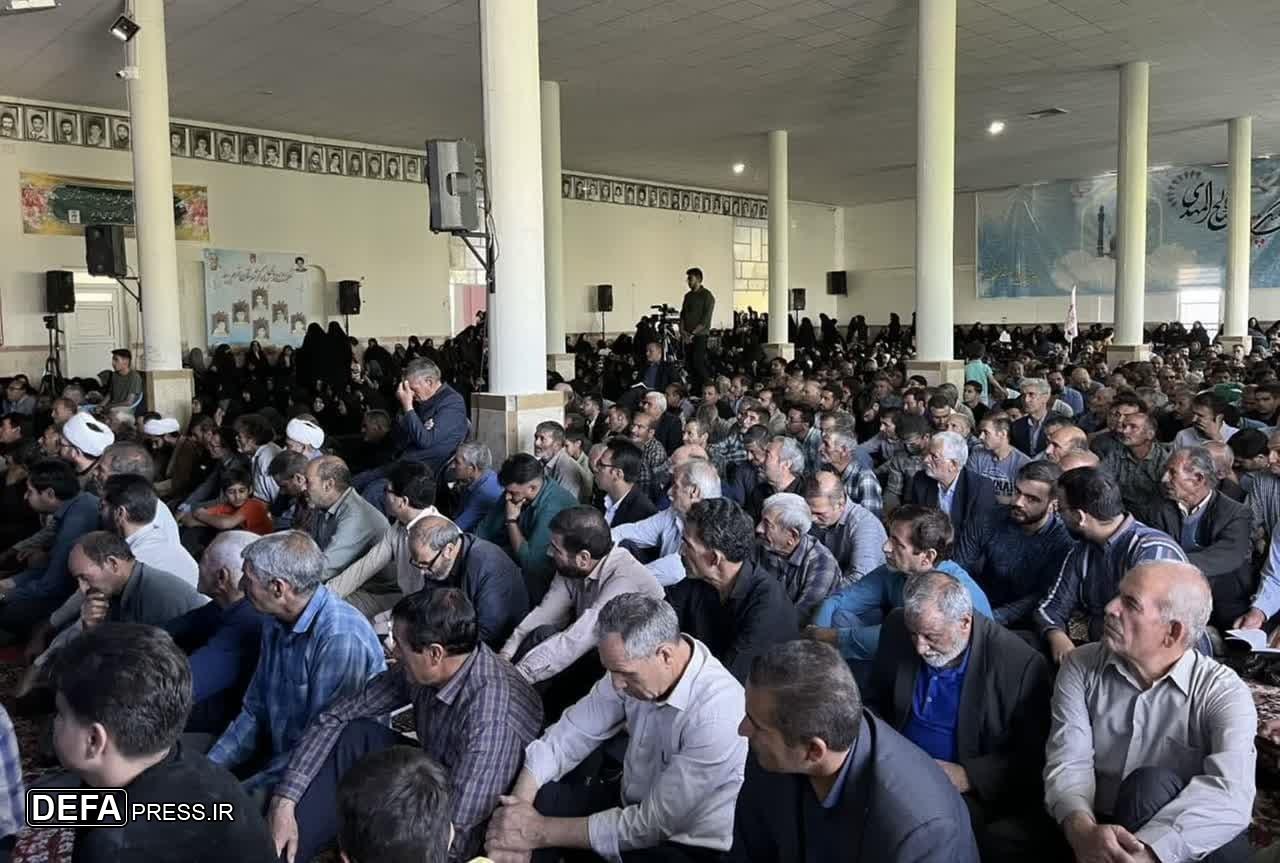 برگزاری یادواره ۶۴ شهید سرافراز ناحیه ۲ صفاشهر
