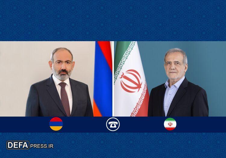 پزشکیان: ارتباطات ایران و ارمنستان مستحکم باقی خواهد ماند