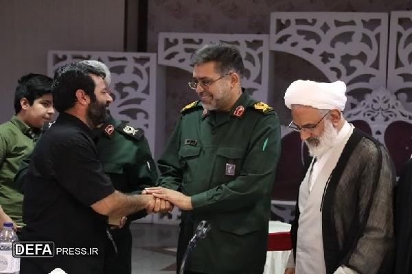 دیدار نماینده ولی‌فقیه در سپاه با خانواده‌های شهدای راسک+تصاویر