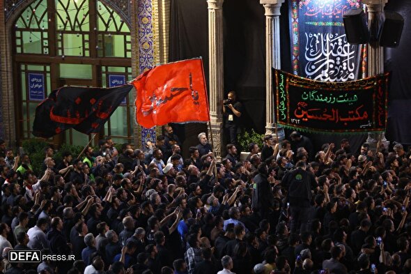 مراسم عزاداری مسلمیه در حرم حضرت عبدالعظیم حسنی (ع)