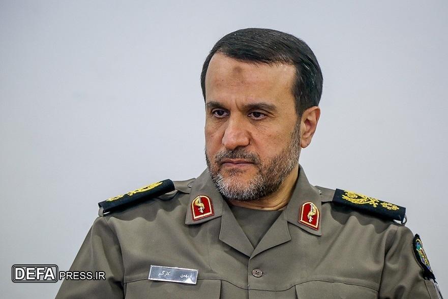 سردار کارگر درگذشت مادر حاج صادق آهنگران را تسلیت گفت