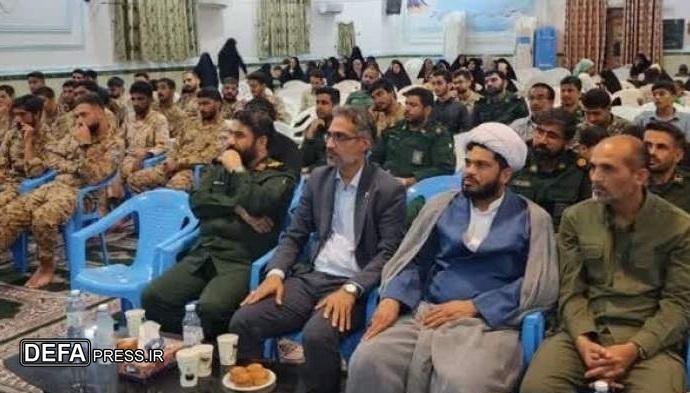 برگزاری یادواره شهدای نیروی دریایی سپاه در چابهار